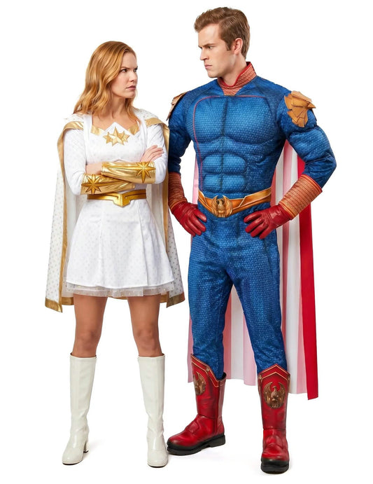 Fato de casal Starlight e Capitão Pátria The Boys™ adulto