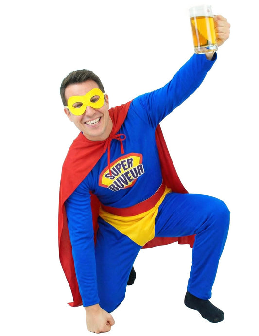 Fato de casal Super Beberrão e Miss Aperitivo