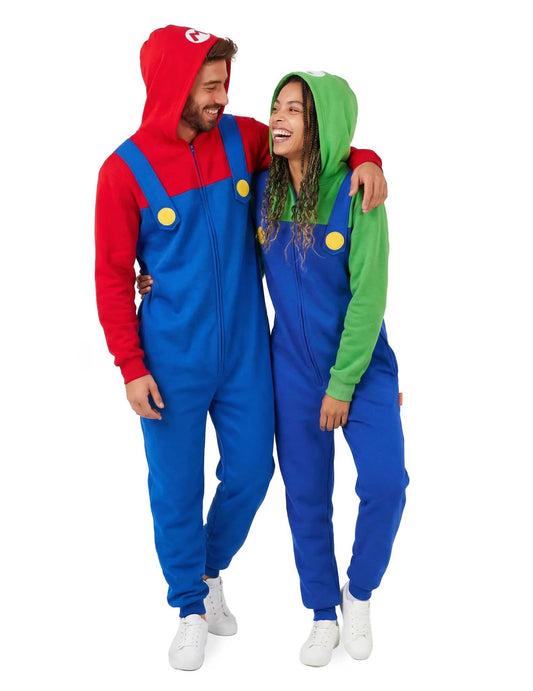 Fato de casal Mario™ e Luigi™ para adultos