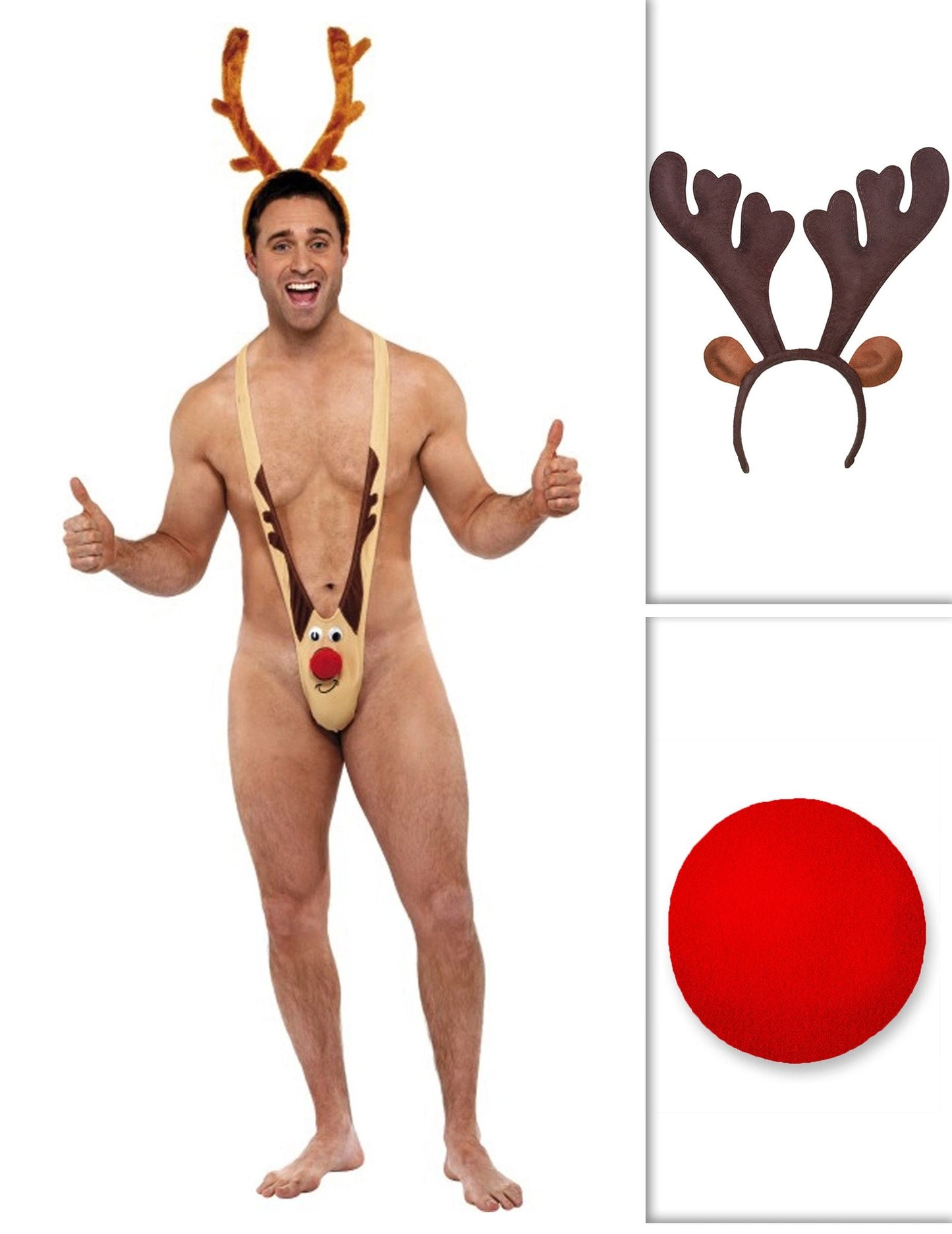 Pack disfarce mankini rena