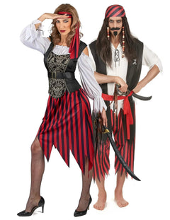 Disfarces de Pirata para Casais e Grupos