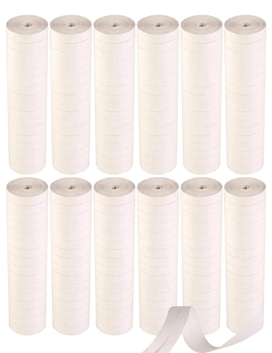 Pack - 352767 - 12 Rolos de serpentinas brancas