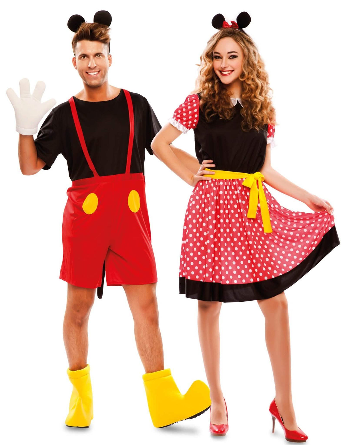 Disfarce de casal de ratinhos celebridades para adultos