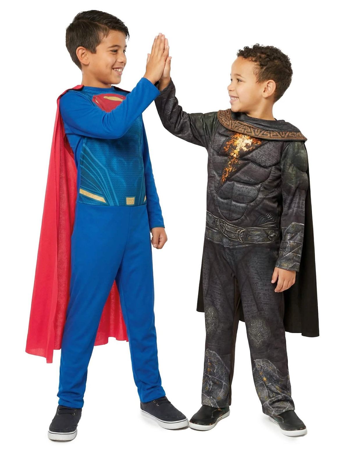 Fato de casal Superman™ e Black Adam™ para criança