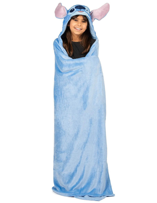 Conjunto de manta e almofada de lã polar Stitch™