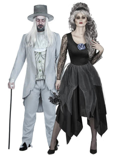 Disfarces para Casal Magia e Horror Noiva Gótica
