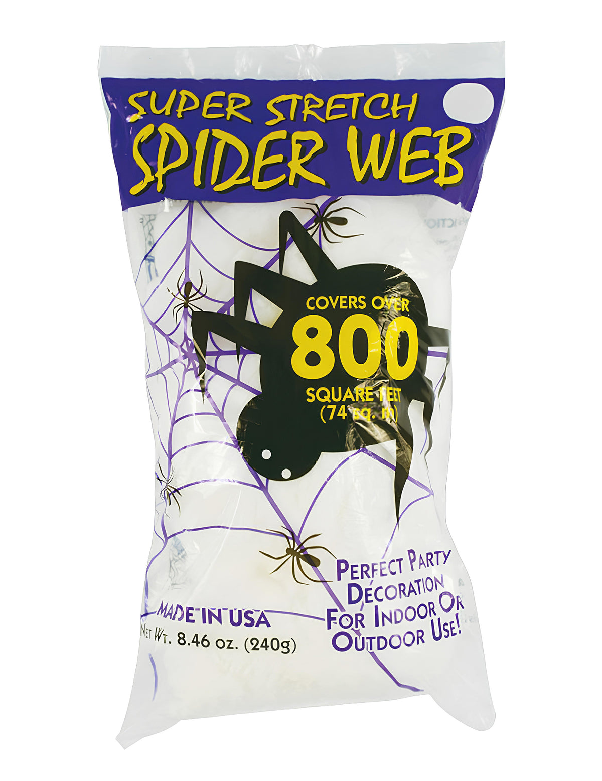 Teia de aranha branca de alta qualidade 240 g