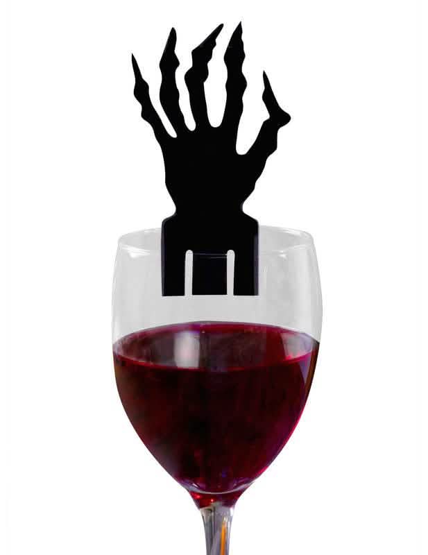Ambientação num copo da decoração para copos de halloween
