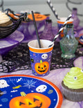 Decoração Halloween Louças reutilizável e descartável