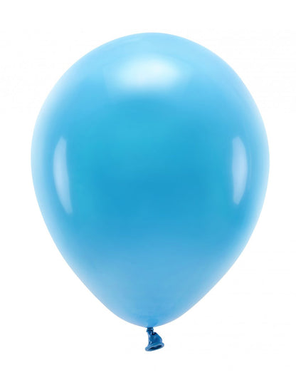 Ballons en latex pastel pour fête turquoise