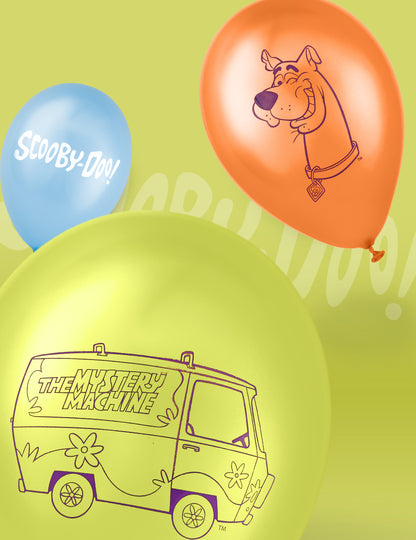10 Ballons latex Scooby-Doo™ 25 x 32 cm