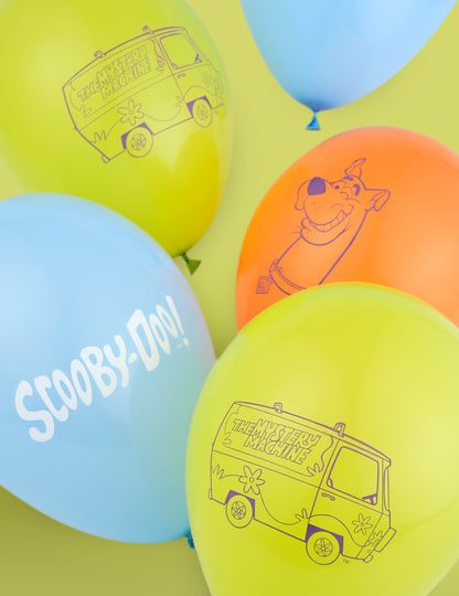 10 Ballons latex Scooby-Doo™ 25 x 32 cm