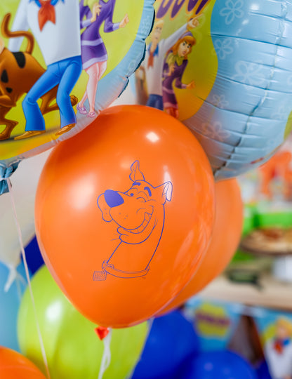 10 Ballons latex Scooby-Doo™ 25 x 32 cm