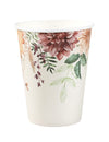 10 copos Outono Floral 27 cl