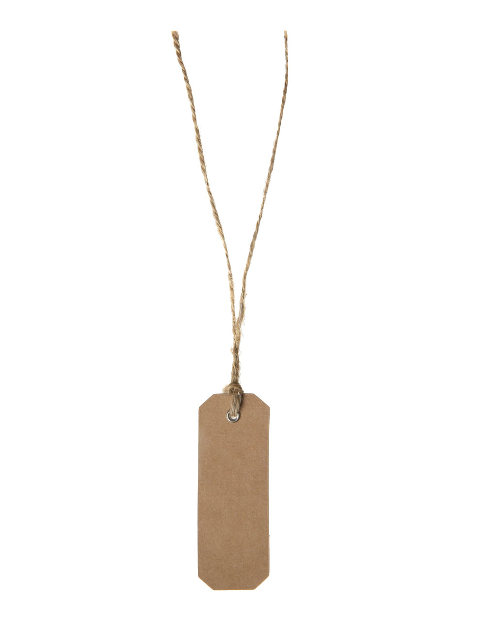Marque-places style rustique kraft avec cordon