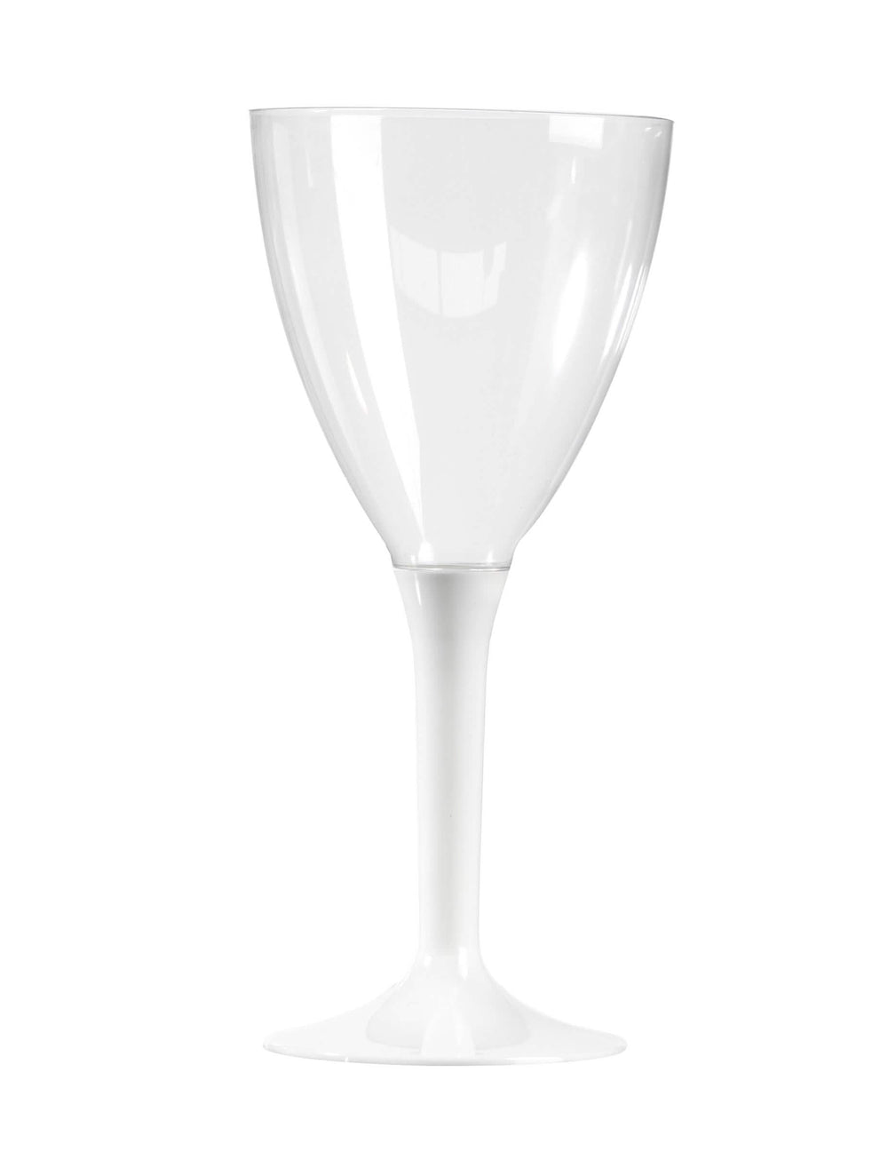 Copos de plástico para vinho para festa branco