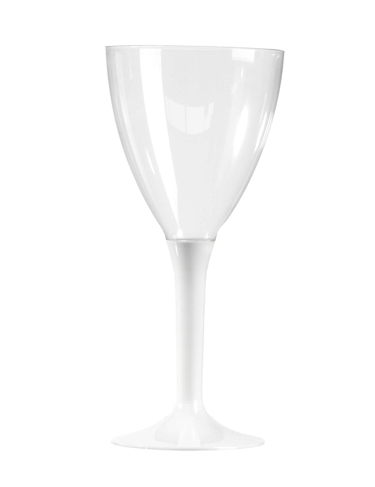 Copos de plástico para vinho para festa branco