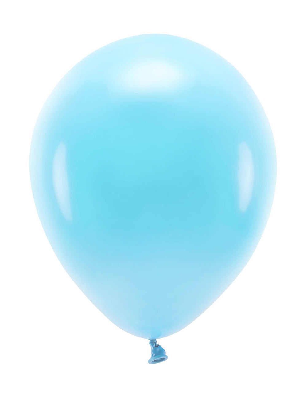 100 balões de latex azul claro em borracha natural