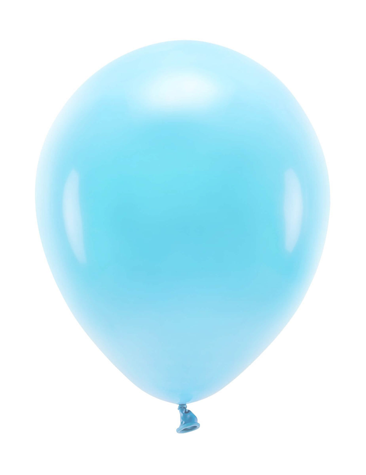 100 balões de latex azul claro em borracha natural