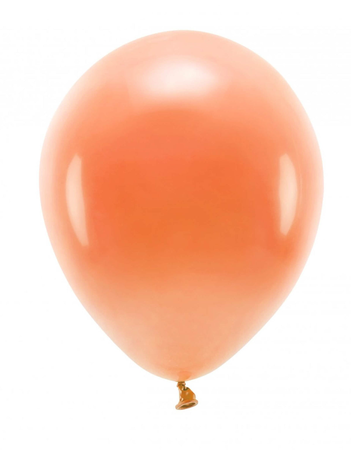 balões em látex pastel para festa cor de laranja em borracha natural