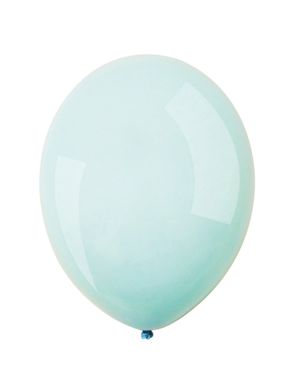 Mini ballons latex pour arche et cubes bleu pastel
