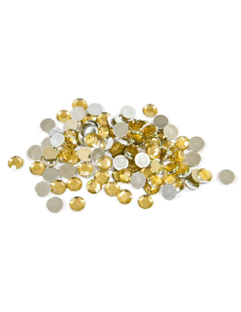 Confettis de table ronds pour décoration dorés