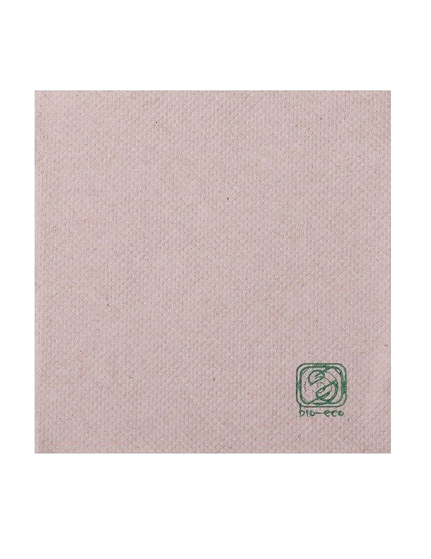100 guardanapos de cocktail em pasta de papel reciclada 20 x 20 cm compostáveis
