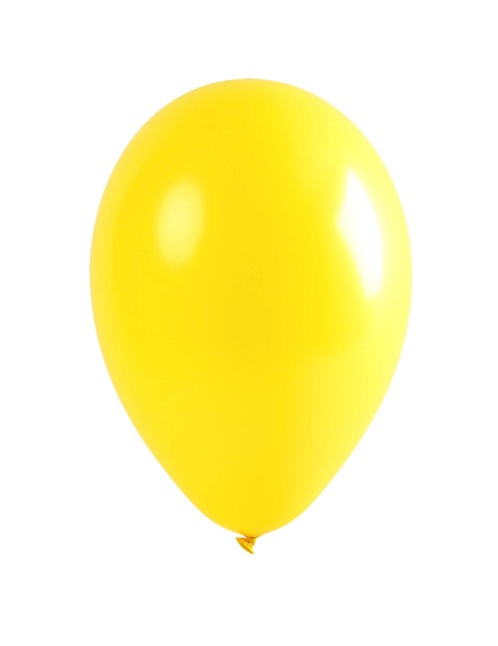 balões para festa de cor amarelo