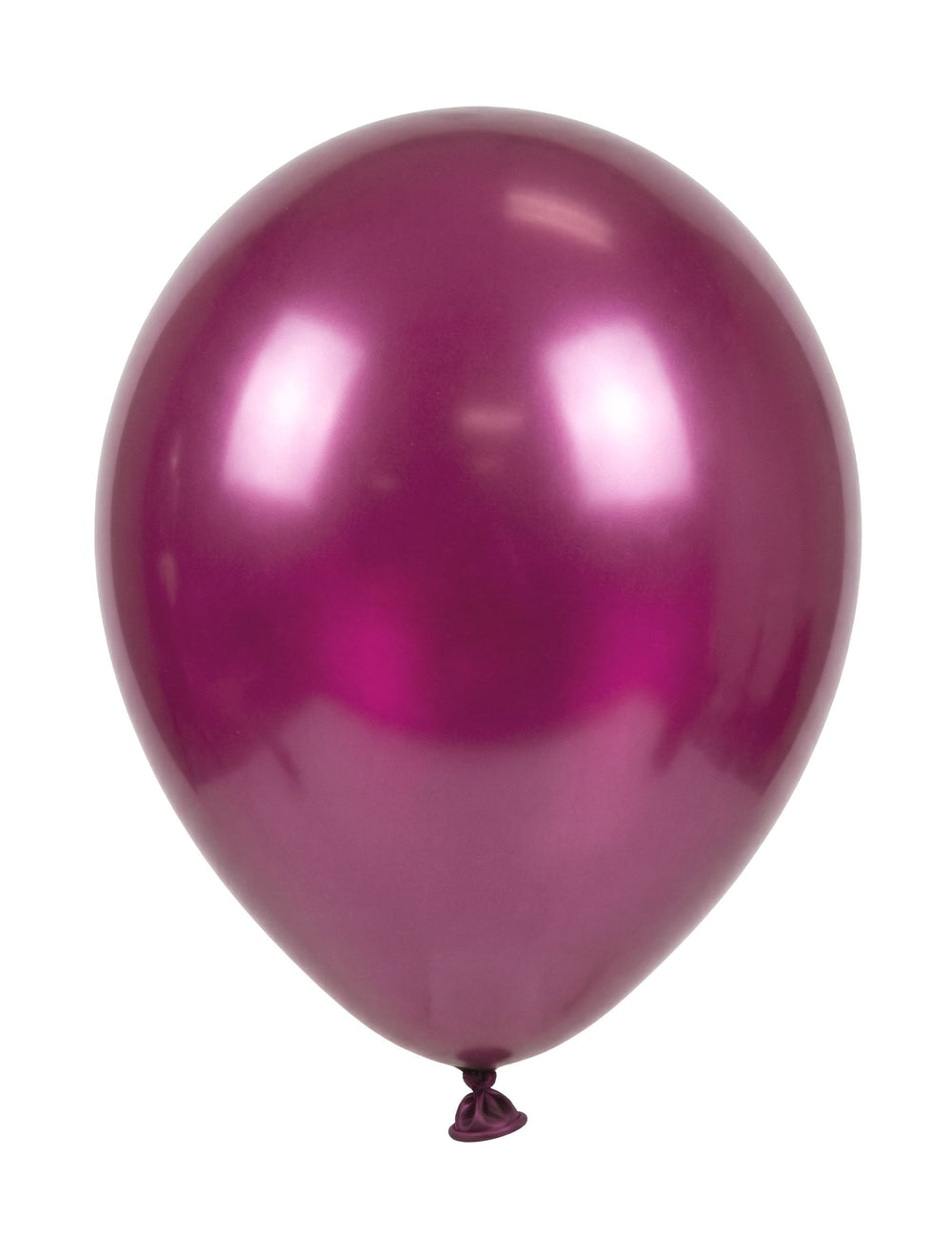 12 ballons métallisés pour fête bordeaux