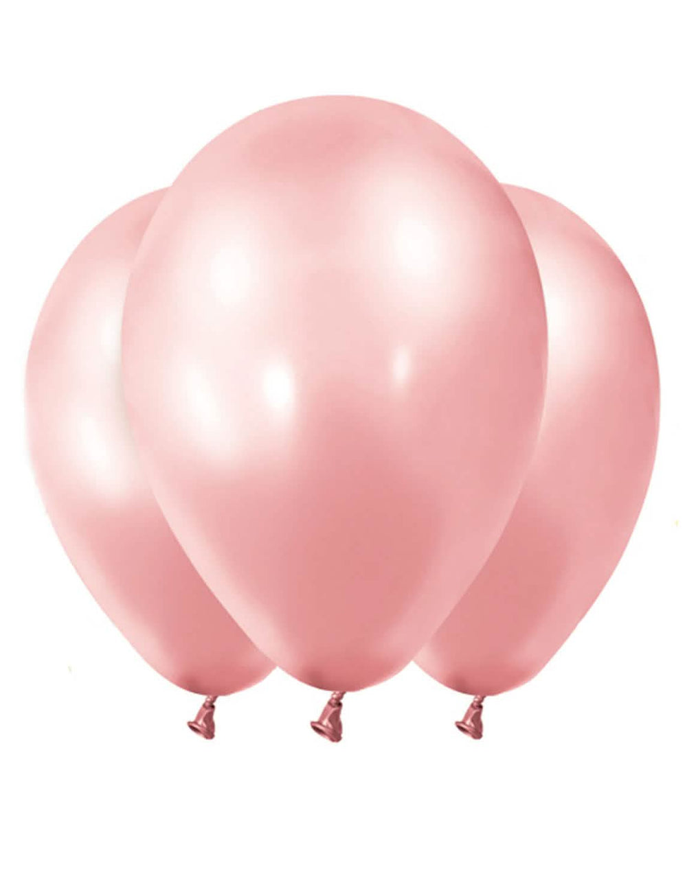 balões metalizados para decoração ouro rosa