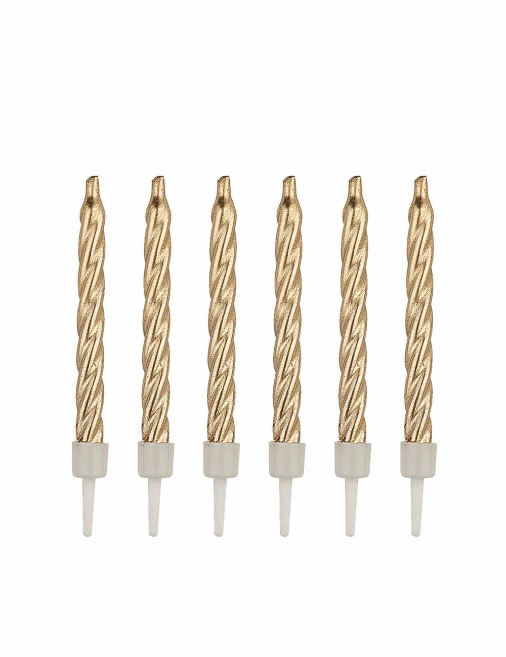 velas d'aniversário para festa douradas com bobèches