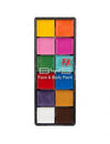 12 Maquilhagens em creme multicoloridas