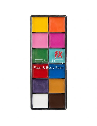 12 Maquilhagens em creme multicoloridas