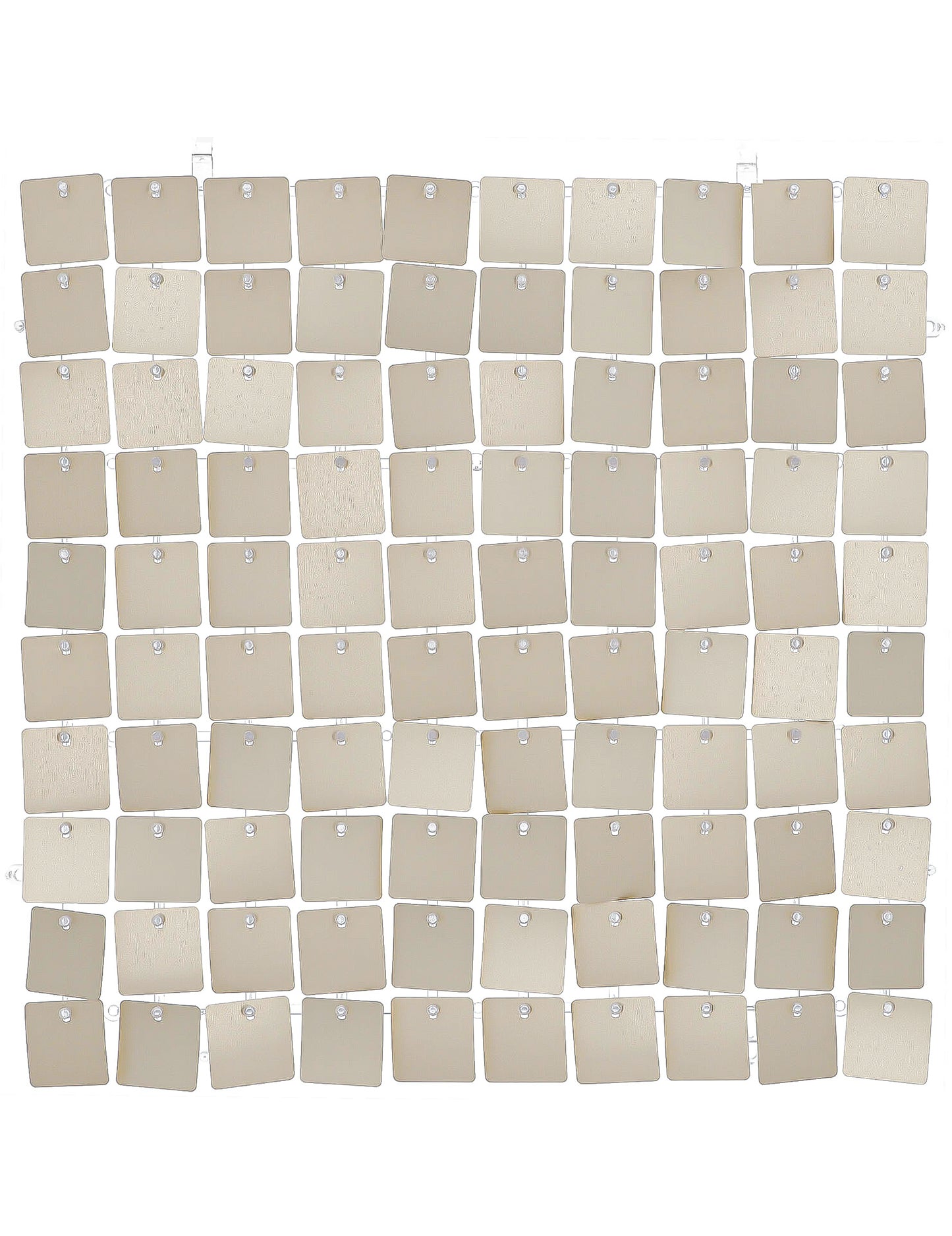 12 painéis de fundo dourado mate 30 x 30 cm