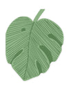 12 guardanapos de papel folha de monstera verdes 29,1 x 36 cm