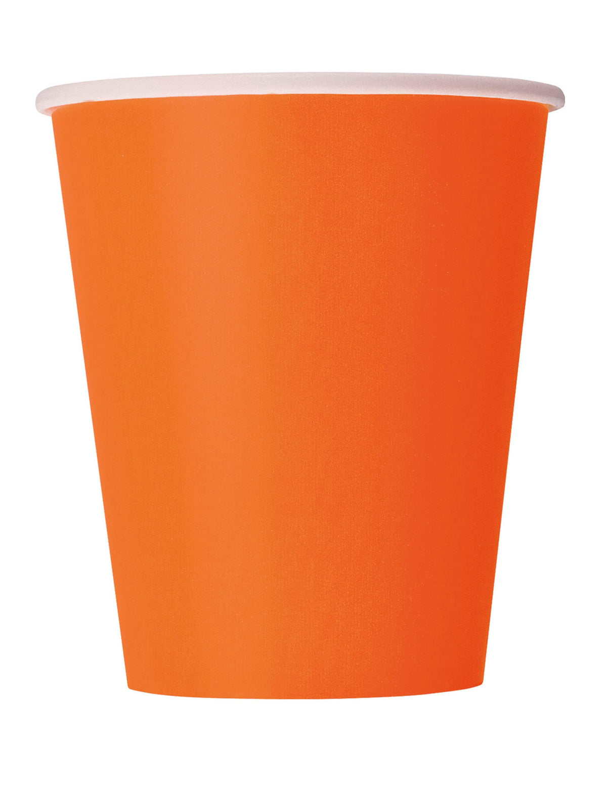 Gobelets en carton orange pour fête 266 ml