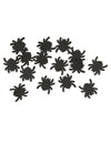 Confettis de table araignées Halloween noirs