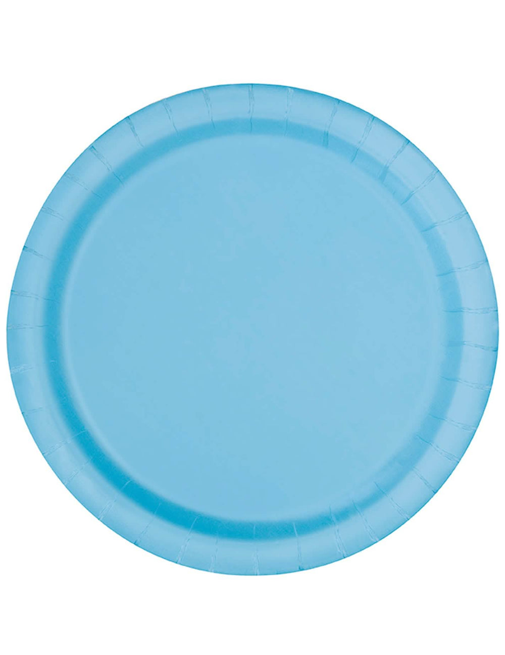 pratos de cartão azul pastel para festa azul-céu