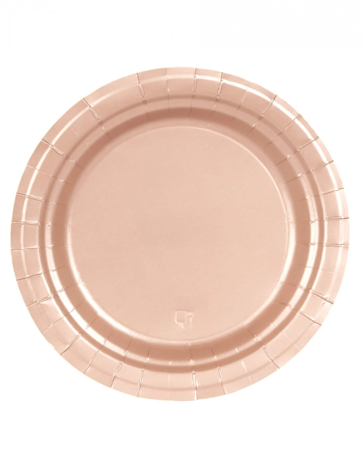 pratos de cartão ouro rosa para festa ouro rosa metalizado