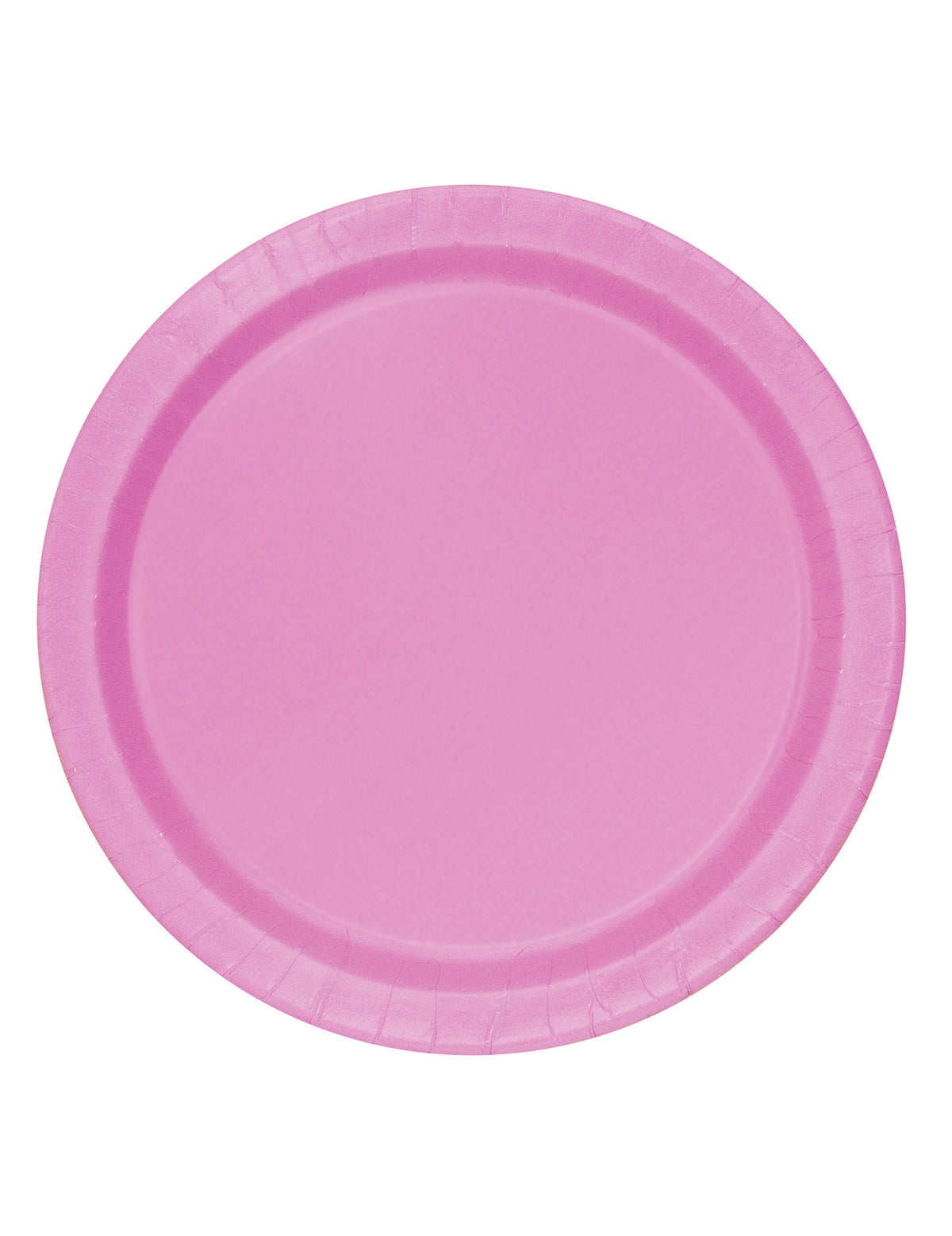 Assiettes en carton pour fête et anniversaire roses