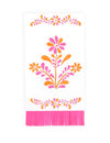 16 guardanapos de papel com franjas Pink Limonade 20 x 40 cm