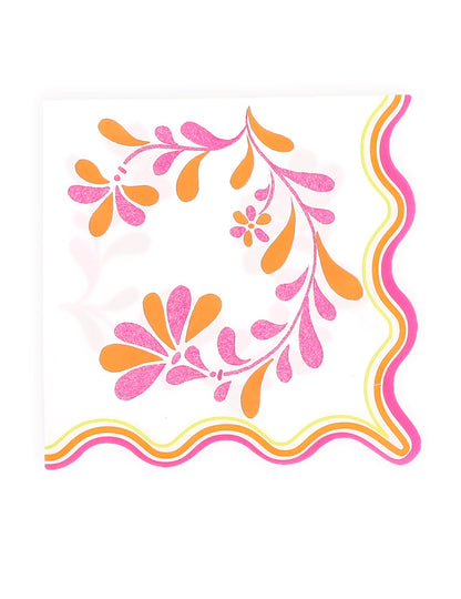 16 guardanapos de papel Pink Limonade 33 x 33 cm