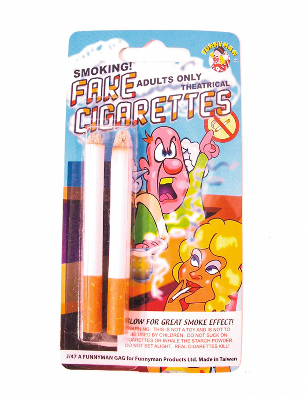 Emballage d'origine des fausses cigarettes farces et attrapes pour adulte