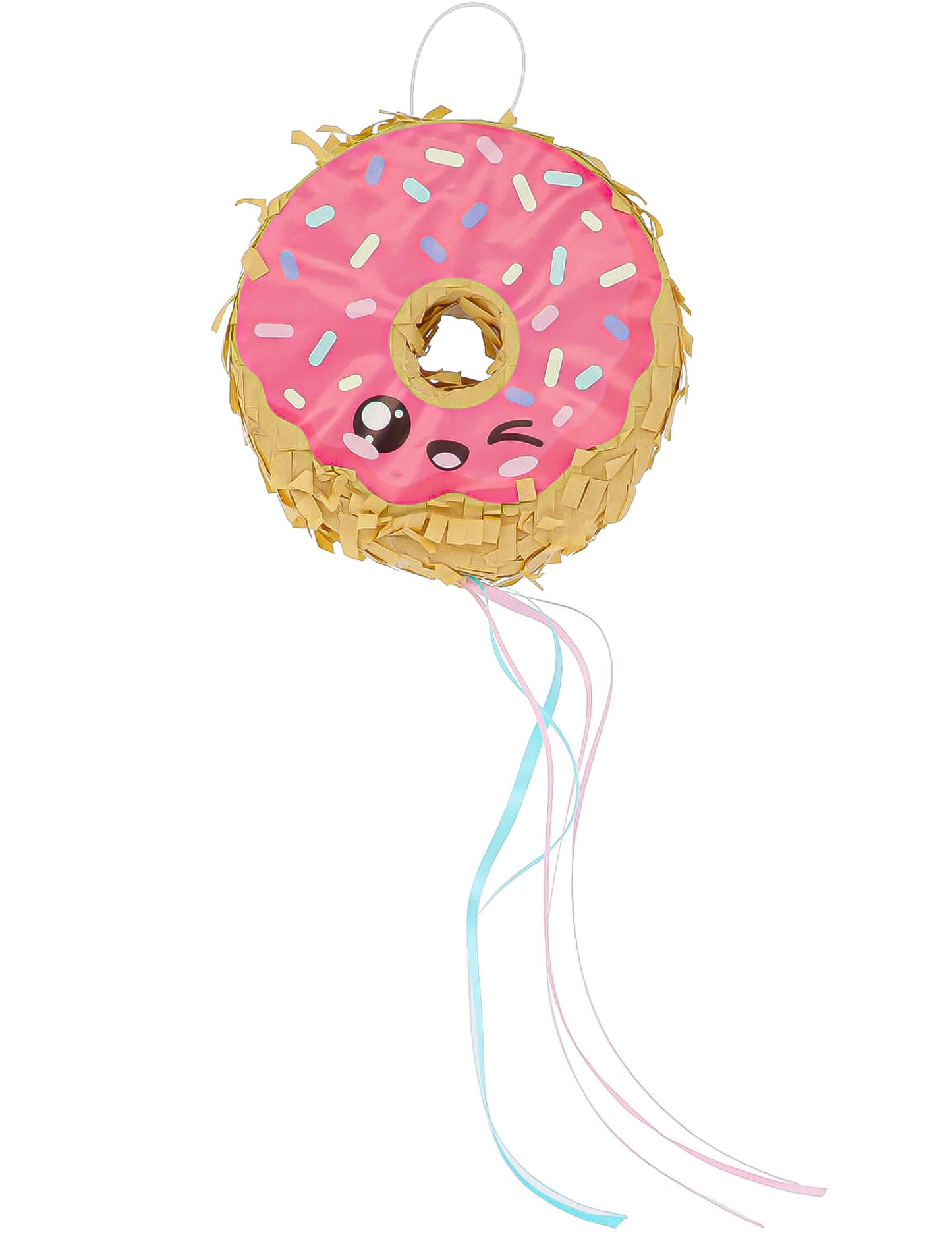 2 Mini-pinhatas Kawaï Party donut e gelado 15 cm