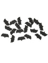 20 confettis de table chauve-souris Halloween noir