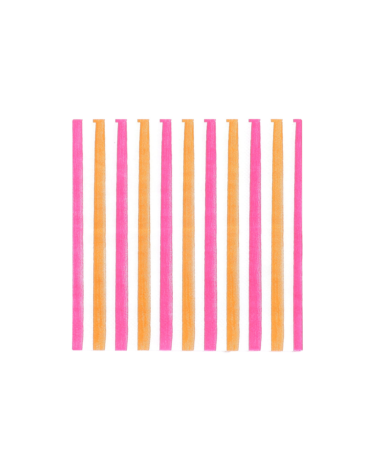 20 Pequenos guardanapos de papel para cocktail Pink Limonade 24 x 24 cm