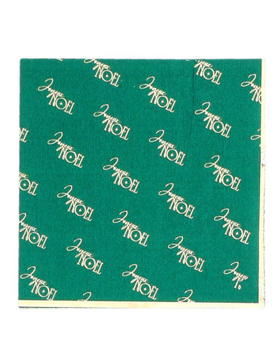 20 guardanapos cocktail Feliz Natal atemporal verde e dourado 24 x 24 cm