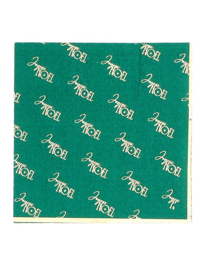 20 guardanapos cocktail Feliz Natal atemporal verde e dourado 24 x 24 cm
