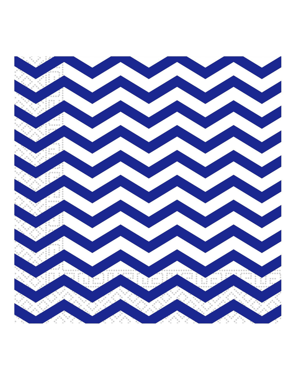 guardanapos chevron para aniversário azul rei