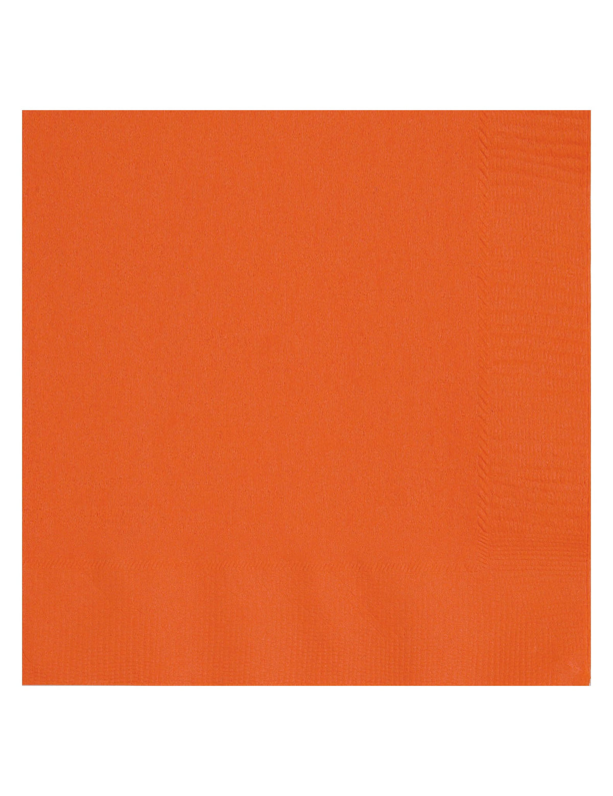 Serviettes en papier pour fête orange
